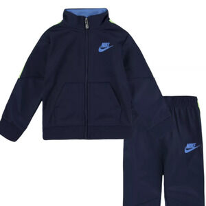 Nike Lightweight Futura Taping Tricot Jacket & Jogger 18 Month NWT